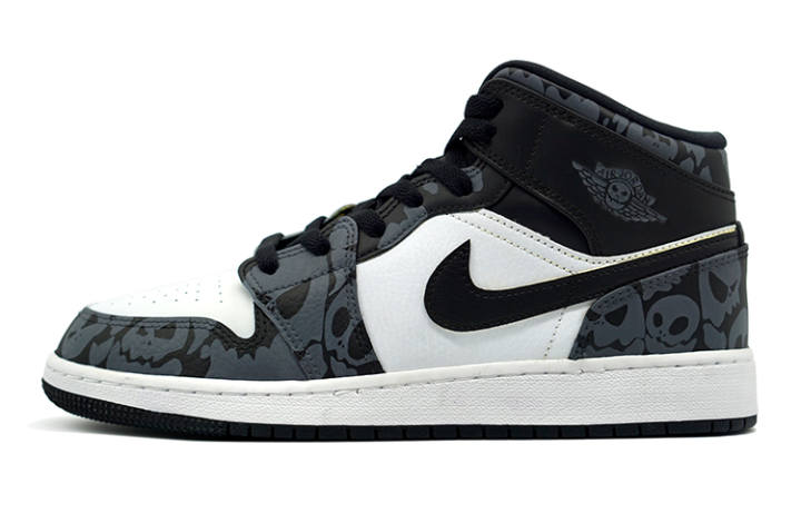 Jordan Jordan Air Jordan 1 Mid Cushioning Slip Resistant Abrasion Resistant Coverage Support