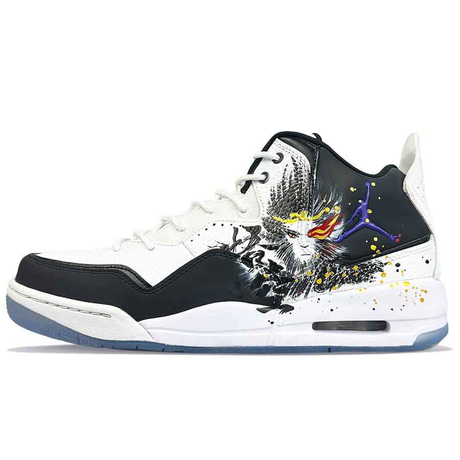 Jordan Jordan Courtside 23 Cushioning Slip Resistant Cushioning Slip Resistant Mid top Basketball Shoes Men's