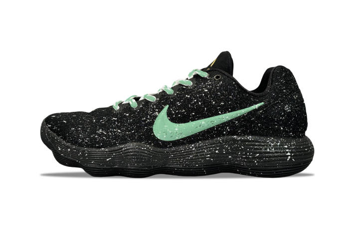 Nike Nike Hyperdunk 2017 YDCC Firefly Baby's Breath Abrasion Resistant Low top Basketball Shoes Unisex Black Green
