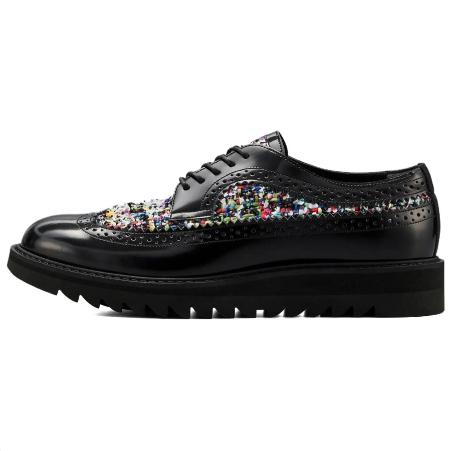 Onitsuka Tiger BROGUE Casual Leather Shoes Men's Black
