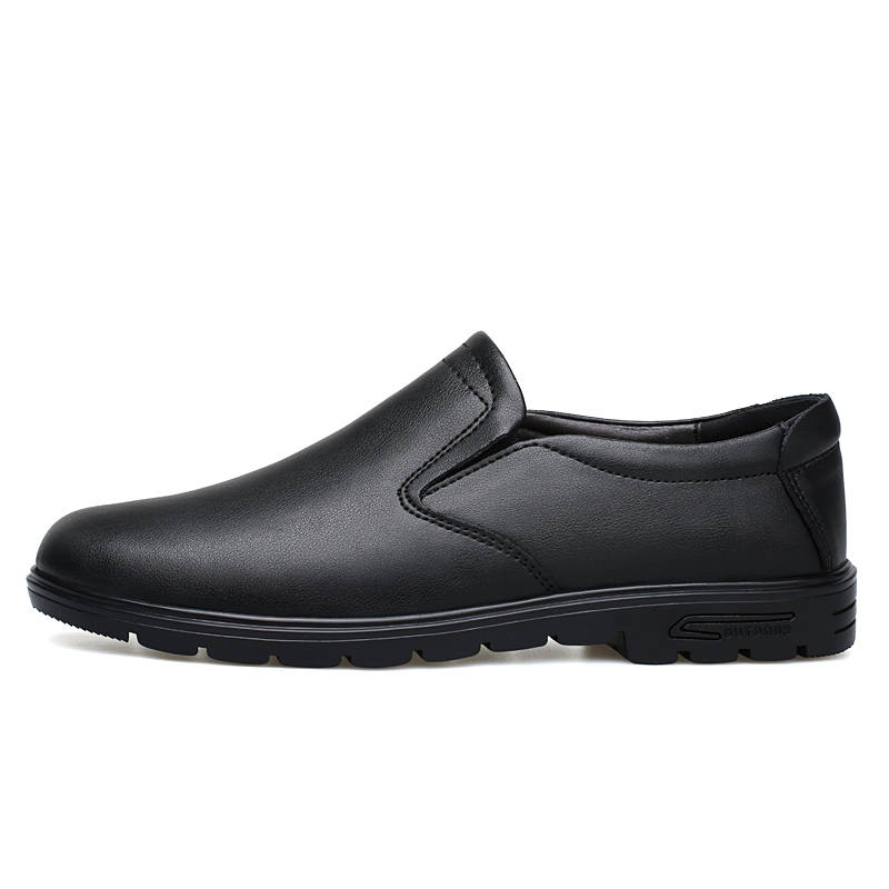 PAIBLOKS Men's Casual Shoes Men's Black