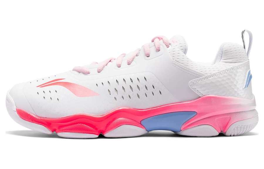Li-Ning Li Ning Badminton Collection Low top Training Shoes Unisex White Pink