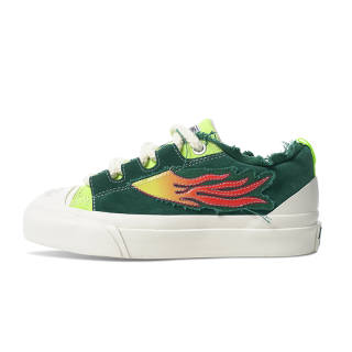 BURNING FLAME Shoes Breathable And Slip Resistant Breathable And Slip Resistant Low top Canvas Shoes Unisex
