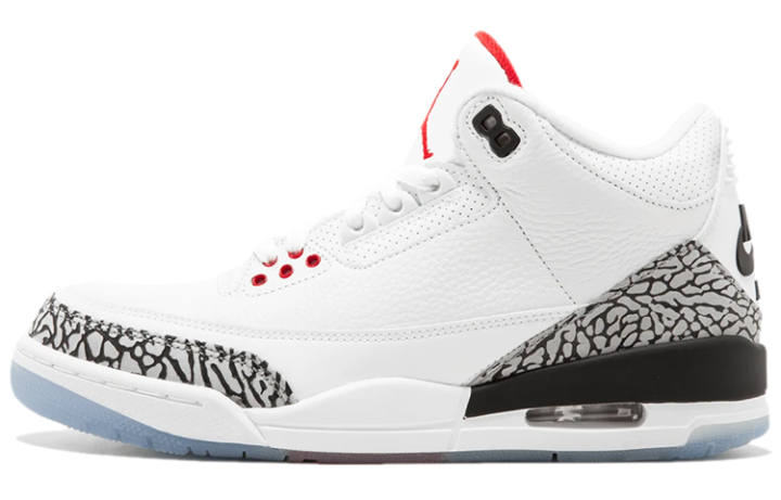Jordan Jordan 3 Retro Free Throw Line White Cement