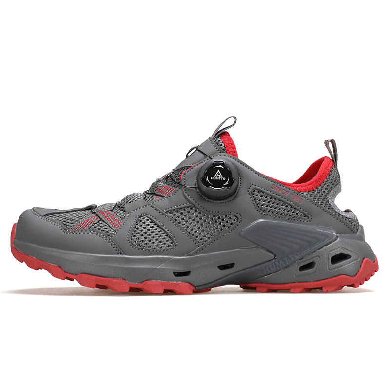 HUMTTO Quick Dry Coverage Slip Resistant Quick Dry Coverage Slip Resistant River Trekking Shoes Women's Dark Gray