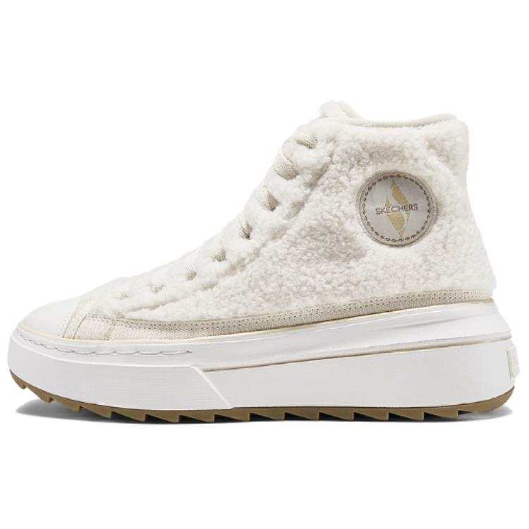 Skechers Court Classics Ankle Boots Women's Ivory