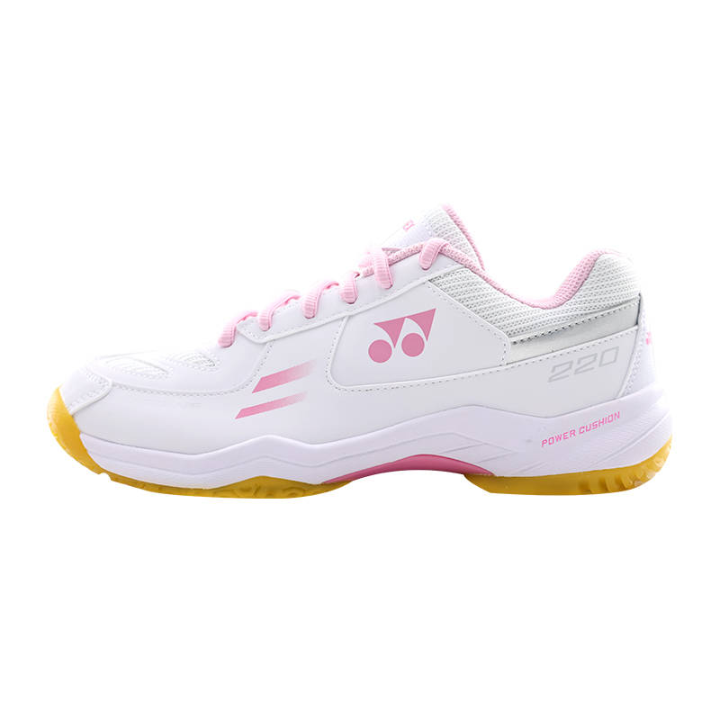 YONEX Power Cushion Fabric No Special Function Low top Badminton Shoes Unisex White Pink