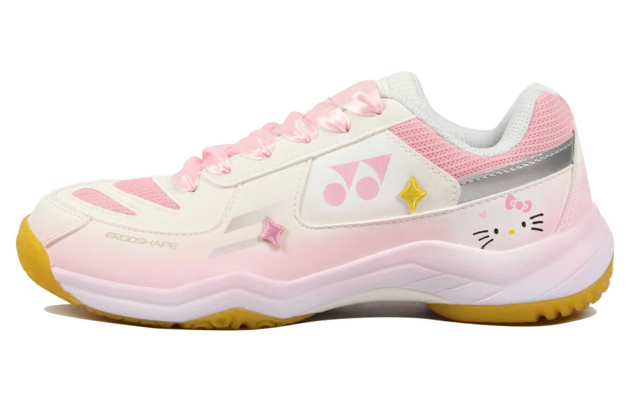 YONEX Power Cushion Low top Badminton Shoes Unisex White Pink