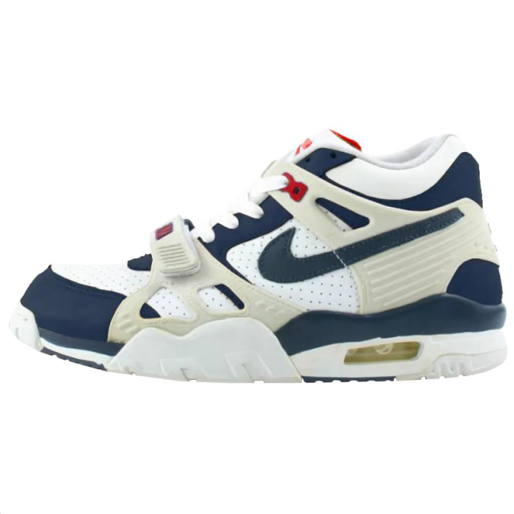 Nike Nike Air Trainer 3 Basketball Shoes Men's White Blue