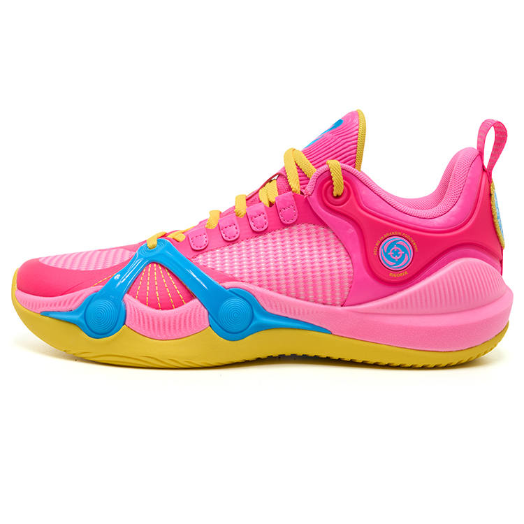 RIGORER Brandin Podziemski Generation 1 BP1PE Comfortable Low top Basketball Shoes Unisex Pink