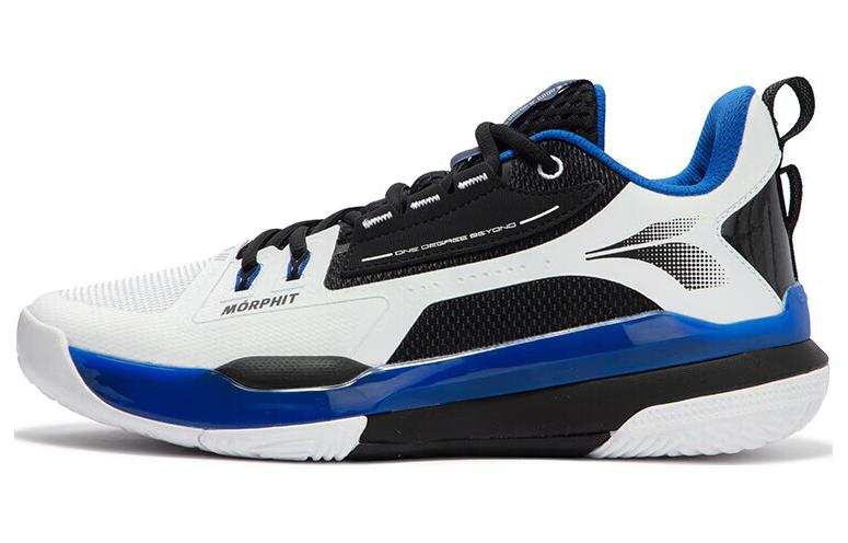 361° Burning Fight 3.0 M2 Cushioning Slip Resistant Low top Basketball Shoes Men's White Black
