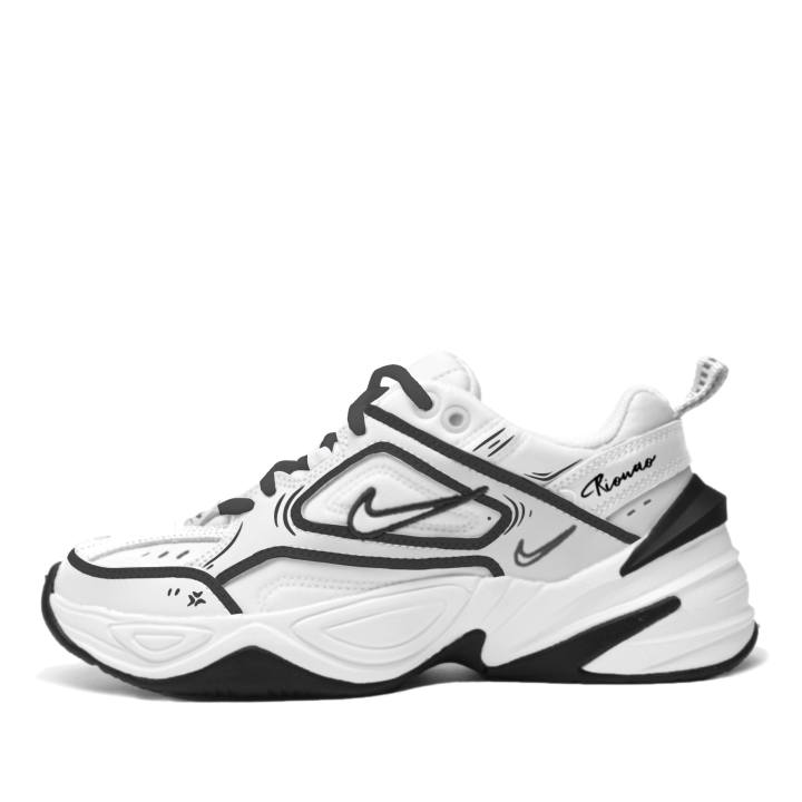 Nike Nike M2K Tekno Low top Chunky Sneakers Women's Black White