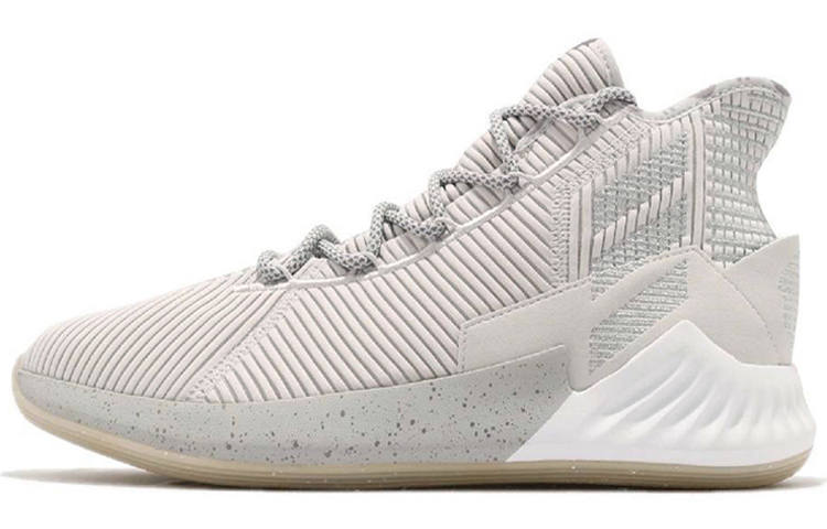 Adidas Adidas D Rose 9 Slip Resistant Abrasion Resistant Slip Resistant Abrasion Resistant High top Basketball Shoes Men's
