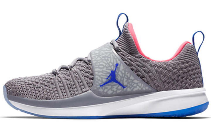 Jordan Jordan Trainer 2 Flyknit Grey Racer Blue