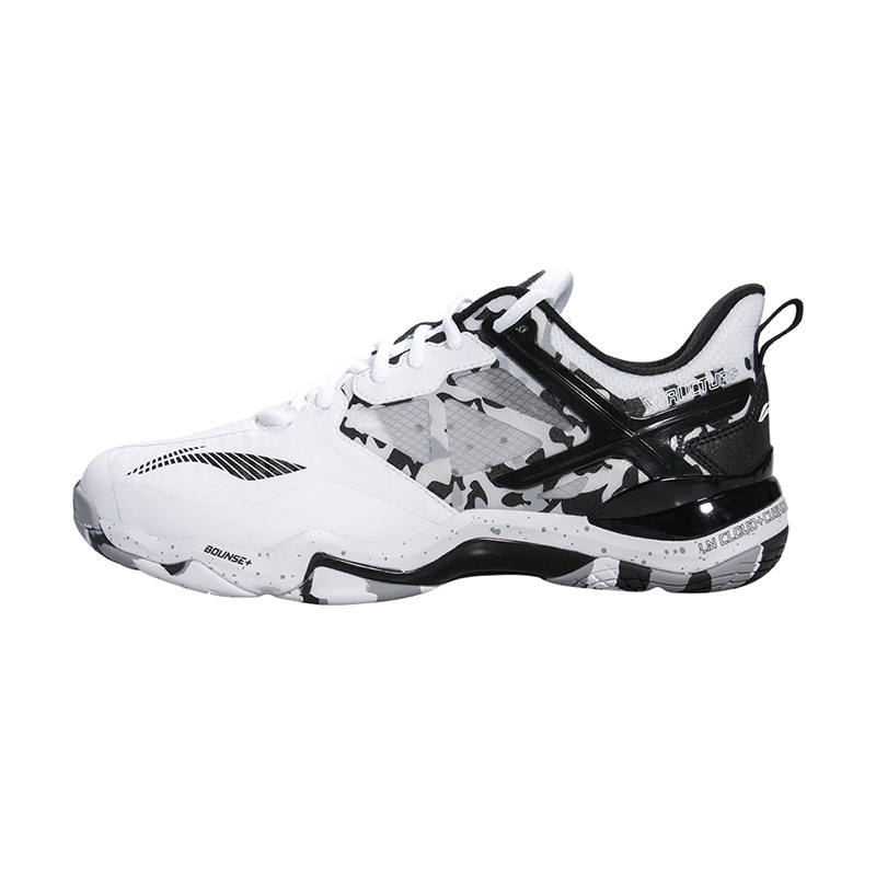 Li-Ning Li Ning Cushioning Slip Resistant Abrasion Resistant Low top Badminton Shoes Men's