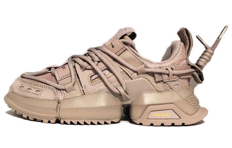 Li-Ning Li Ning Pangu Low top Chunky Sneakers Women's Brown Yellow