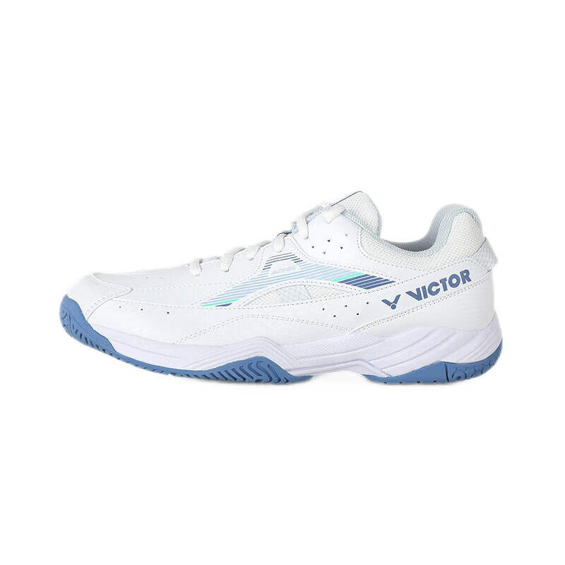 VICTOR A170Ⅱ Abrasion Resistant Low top Badminton Shoes Unisex White Blue
