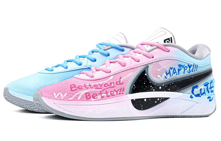 Nike Nike Giannis Freak 6 Basketball Shoes Men's Low Top Blue/Pink