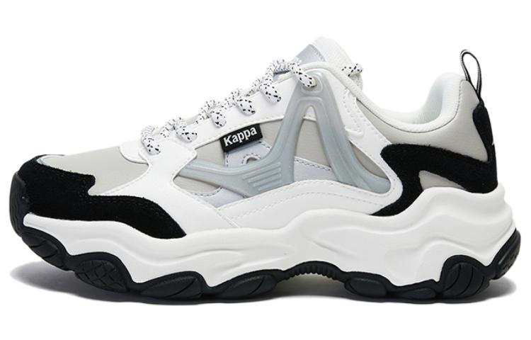 Kappa Textile, Synthetic Leather, Split Cow Leather Cushioning Slip Resistant Low top Chunky Sneakers Unisex