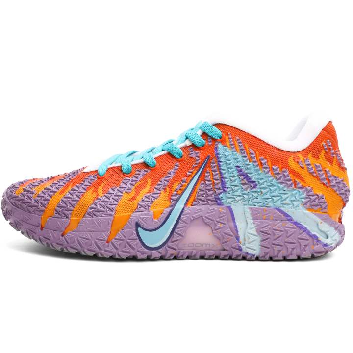 Nike Nike Ja Morant 3 Low top Basketball Shoes Unisex Purple Orange