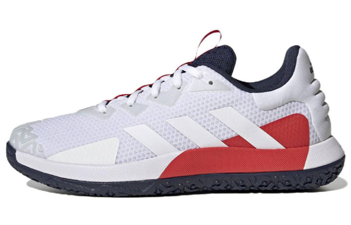 Adidas Adidas Solematch Control Tennis Shoes Men's Low Top White/Blue/Red