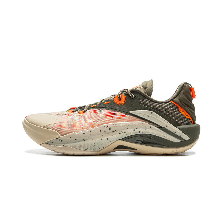 Li-Ning Li Ning Guerilla 1 Super Low top Basketball Shoes Men's Yellow Green