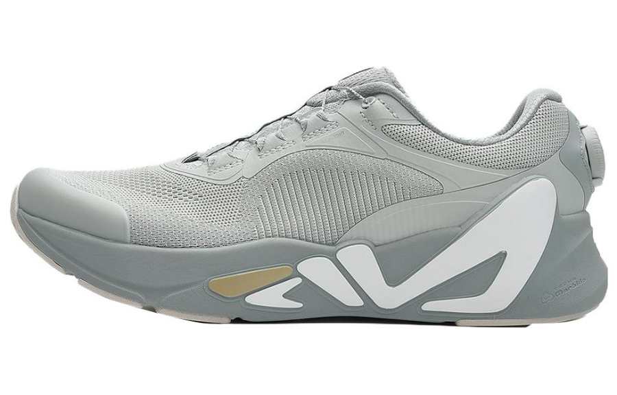 FILA Masterboa Sports Abrasion Resistant Low top Training Shoes Men's Light Gray
