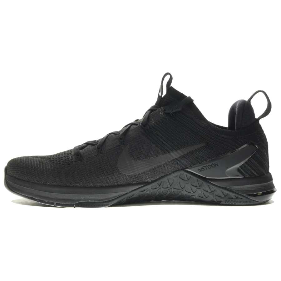 Nike Nike Metcon DSX Flyknit 2 Slip Resistant Abrasion Resistant Low top Training Shoes Men's Black