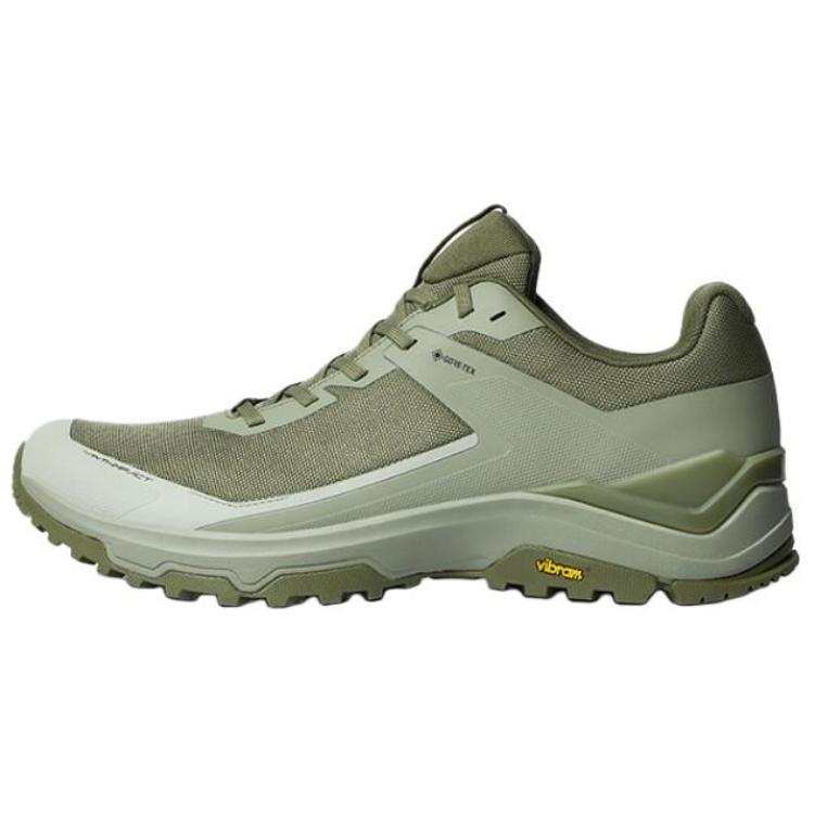 VAUDE KAILAS x VAUDE Slip Resistant Abrasion Resistant Low top Hiking Shoes Men's Gray Green