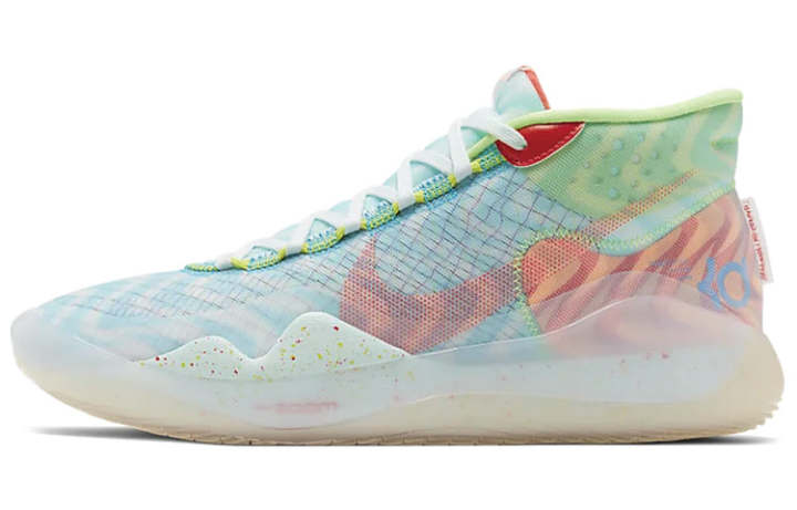 Nike Nike KD 12 Zoom 'Wavvy' Wave Cushioning Abrasion Resistant Cushioning, Wear Resistant Mid top