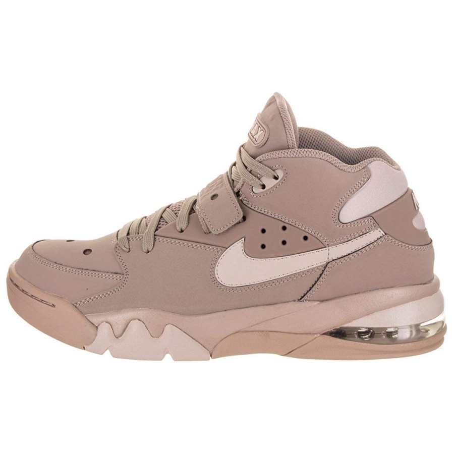 Nike Nike Air Force Max Cushioning Lightweight Mid top Basketball Shoes Men's Umber