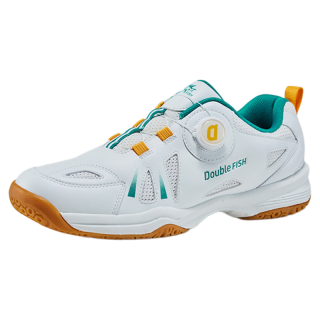 DOUBLE FISH DOUBLEFISH Cushioning Slip Resistant Abrasion Resistant Training Scenario Low top Table Tennis Shoes Unisex