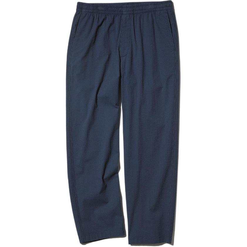 UNIQLO SS26 Casual Pants Men's Navy Blue Moderate Straight Fit Pants