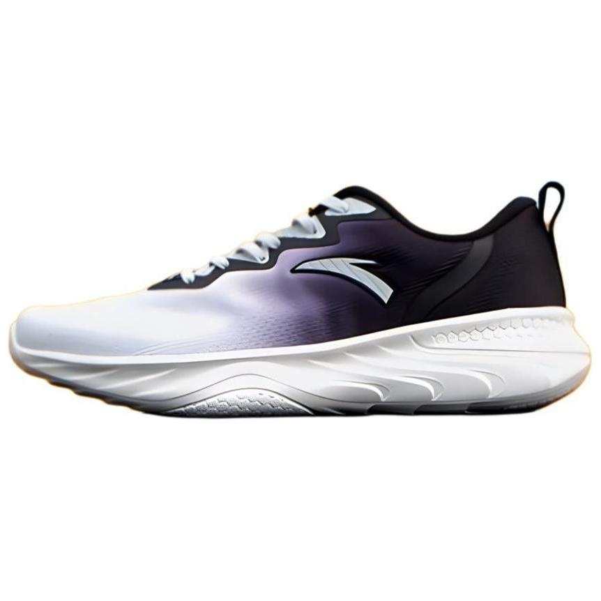 Anta Cushioning, Wear Resistant Low top Training Shoes Men's White Purple
