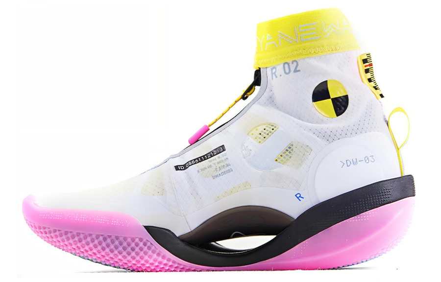 Li-Ning Li Ning WOW 9 Way Of Wade 9 Infinity Test R2 Textile, Synthetic Leather, TPU Abrasion Resistant Breathable