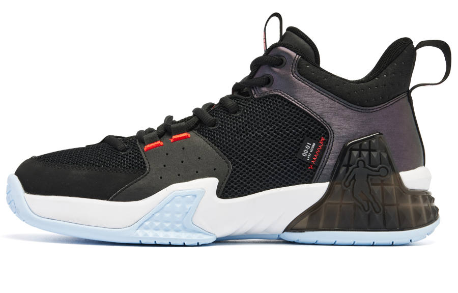 QIAODAN Killing Move 1.0 Basketball Shoes Men's Low Top Black