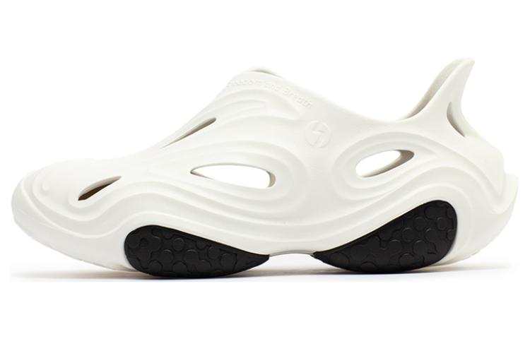 361° 361° N40 Clog Sandal Unisex White Black