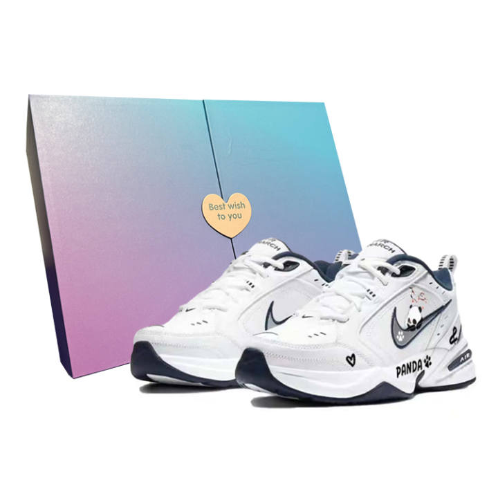 Nike Nike Air Monarch 4 Box, Waxflower Tarepanda, Lazy Panda, Versatile Slip Resistant Abrasion Resistant
