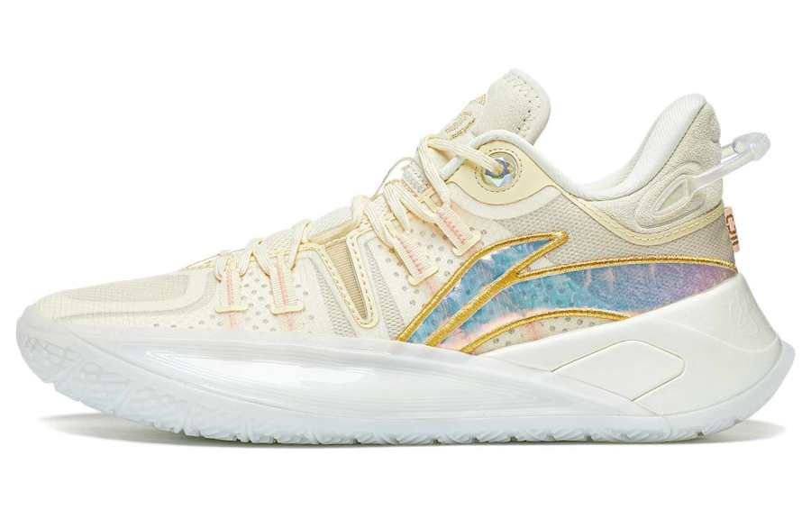 Li-Ning Li Ning CJ 2 CJ2 McCollum2 Cushioning, Wear Resistant Low top Basketball Shoes Men's Light Antique Yellow