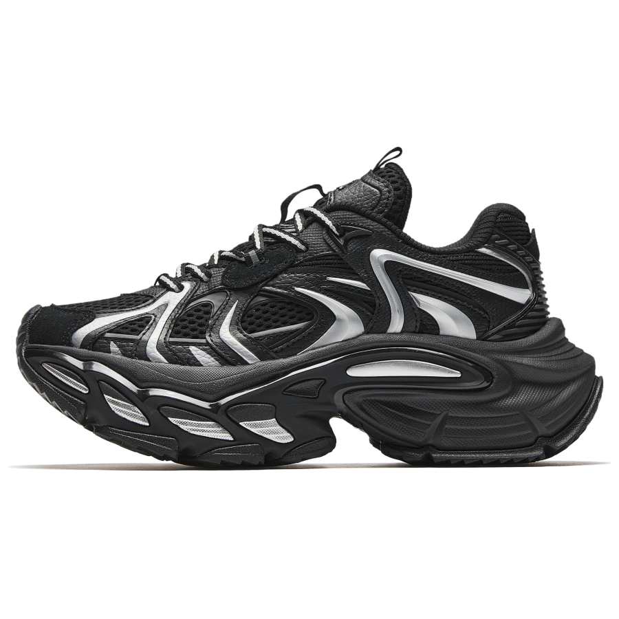 Anta Star Moon 3 Athleisure Slip Resistant Abrasion Resistant Slip Resistant Abrasion Resistant Low top Chunky Sneakers
