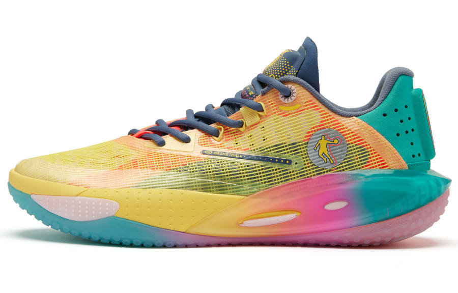 QIAODAN Thorn RISE Good Luck Q KUNGFU PRO Cushioning Abrasion Resistant Lightweight Low top Basketball Shoes Men's