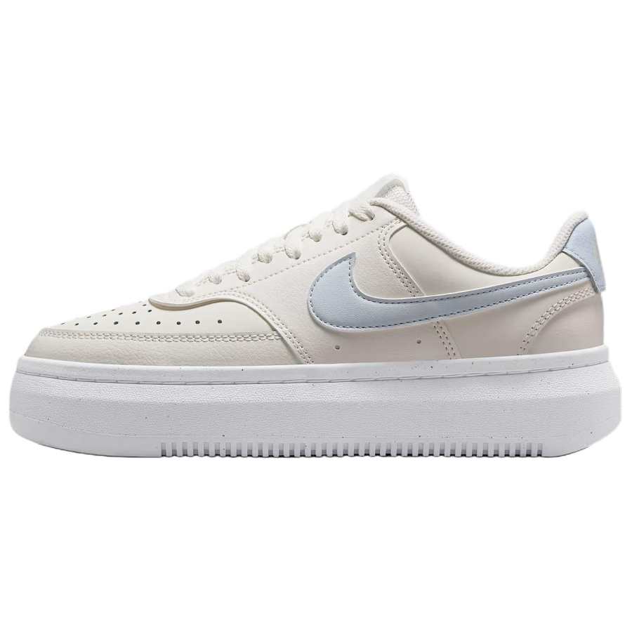 Nike Nike Court Vision Alta Low top Tennis Shoes Women's Beige Blue
