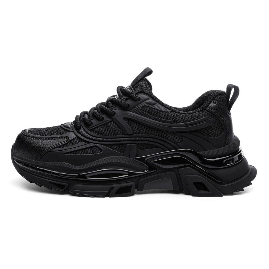 JEEP SPIRIT Darth Vader Cushioning Slip Resistant Abrasion Resistant Breathable Height Increasing Chunky Sneakers Men's