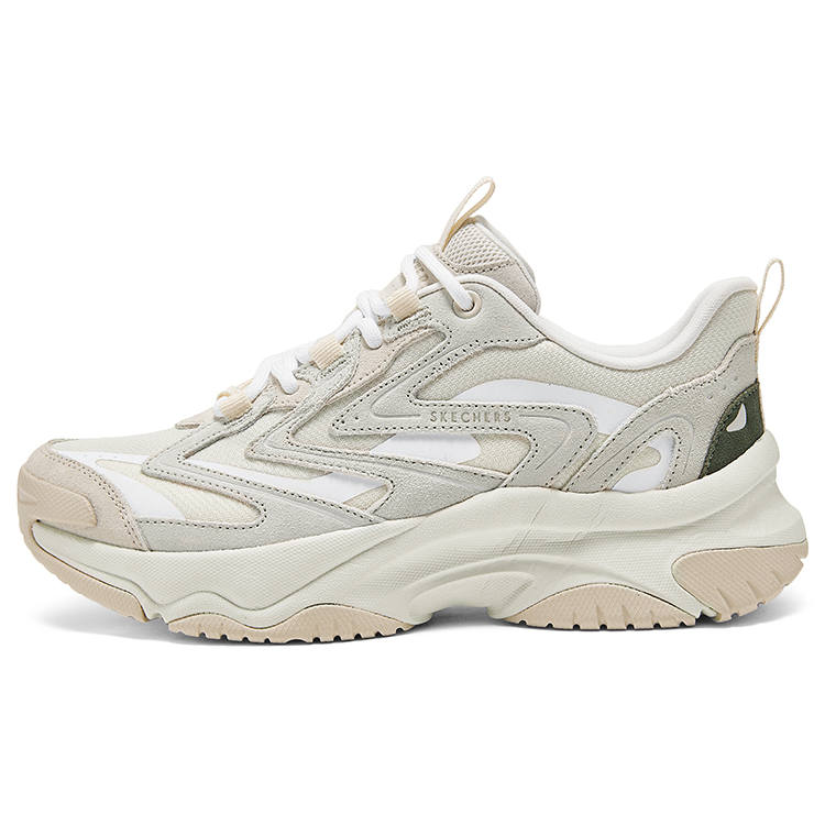 Skechers MOONHIKER Low top Chunky Sneakers Women's Ivory