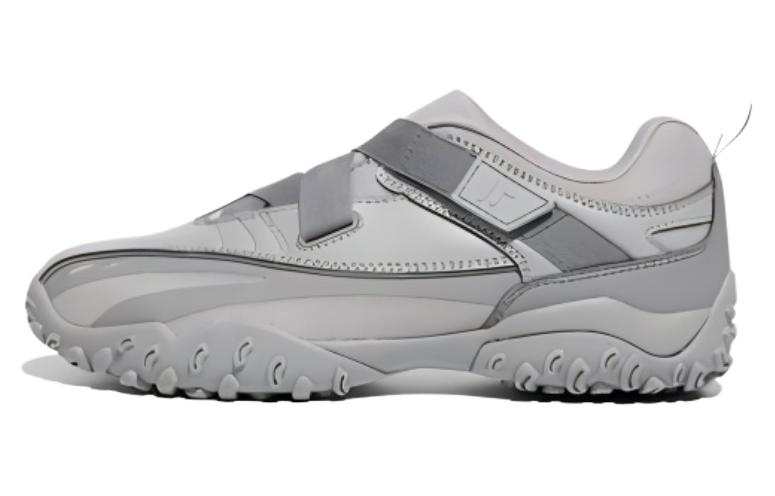 FILA Eschape Abrasion Resistant Breathable Abrasion Resistant Breathable Low top Tennis Shoes Unisex Gray