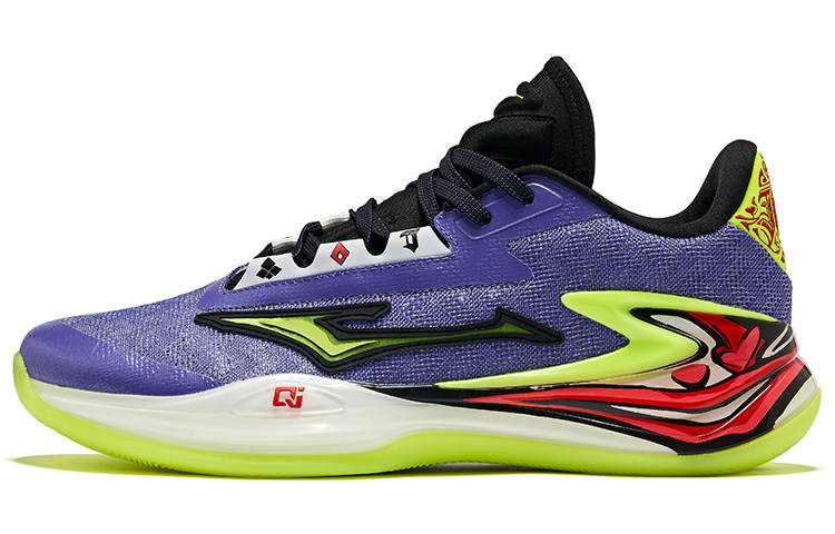 Erke Humble 1.0 Qi Technology Game Ready Cushioning, Wear Resistant Mid top Basketball Shoes Men's