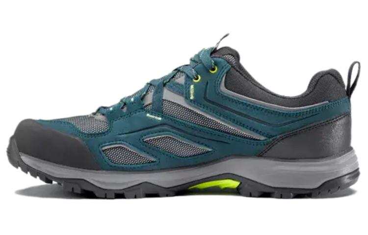 DECATHLON MH100 Abrasion Resistant Breathable Low top Outdoor Shoes Men's Gray Green