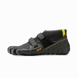 Vibram Slip Resistant, Abrasion Resistant, Quick Dry Mid top Training Shoes Men's Black