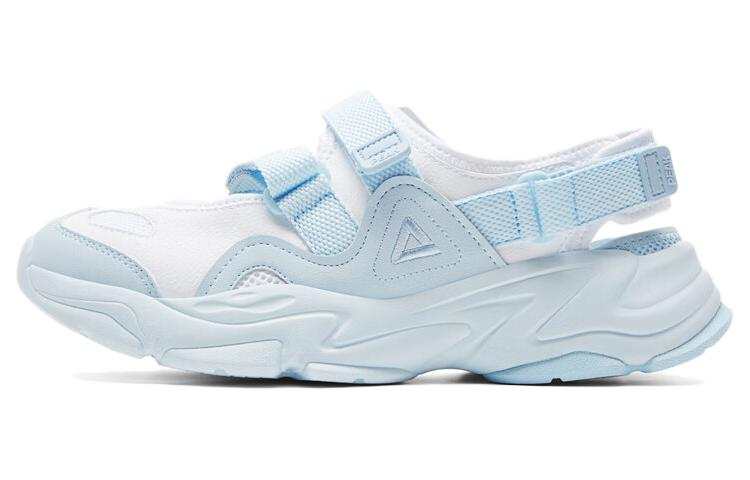 PEAK Slip Resistant Rebound Support River Trekking Shoes Women's White Blue