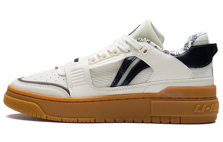 Li-Ning Li Ning Rookie Low top Vintage Basketball Shoes Men's Light Antique Yellow